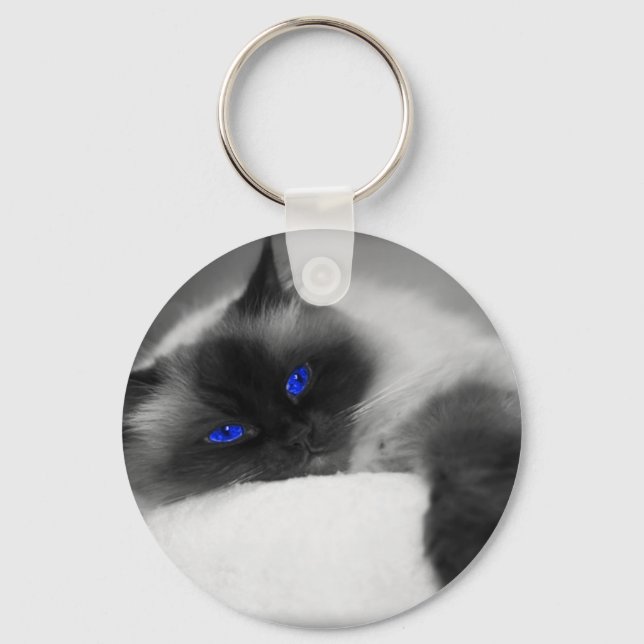 cute kitty keychain (Front)
