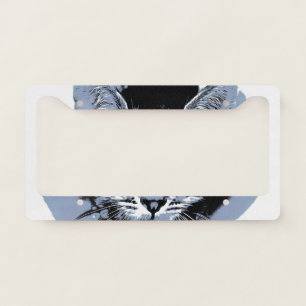 Cute Kitty License Plate Frame