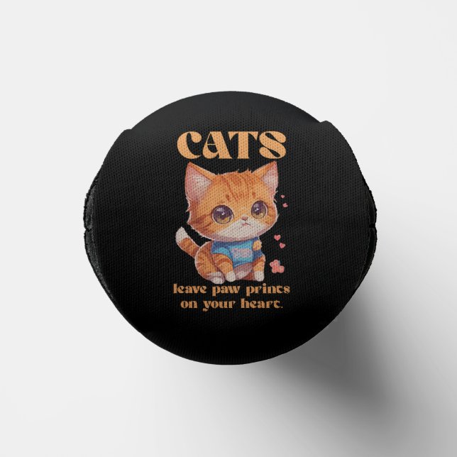 cute kitty love seltzer can cooler (Bottom)