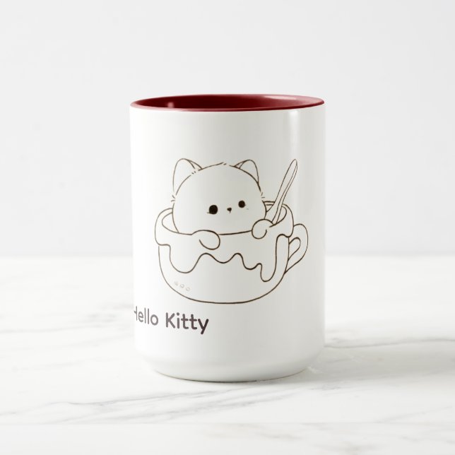 Cute Kitty Mug (Center)