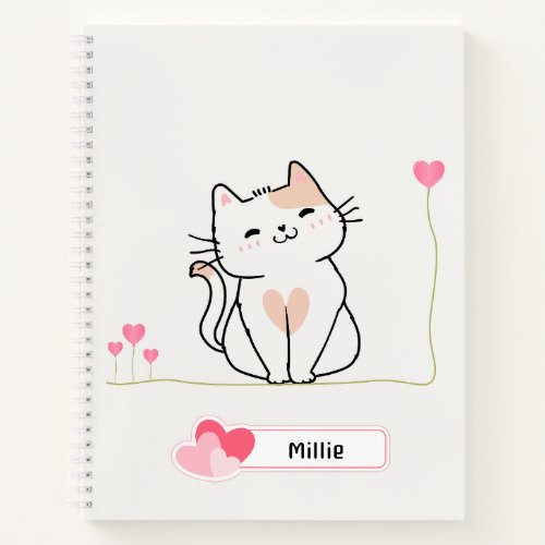 Cute Kitty Notebook