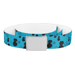 Cute kitty pattern belt