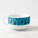 Cute kitty pattern soup mug