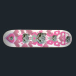 cute kitty pink skateboard<br><div class="desc">cute kitty girly skateboard</div>