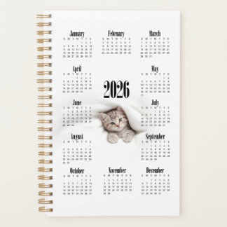 Cute kitty planner