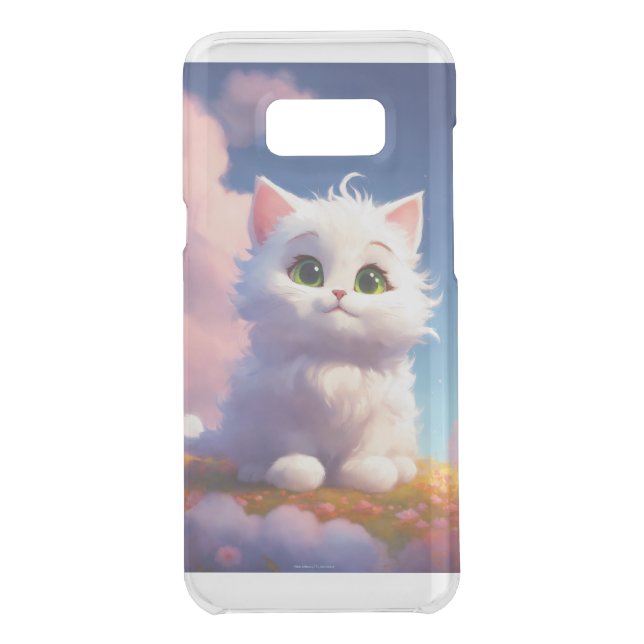 Cute Kitty Print Uncommon Samsung galaxy S8+Cases. Case (Back)