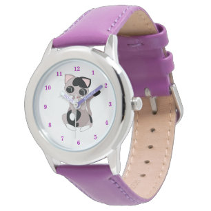 Cute Kitty - Purple Watch