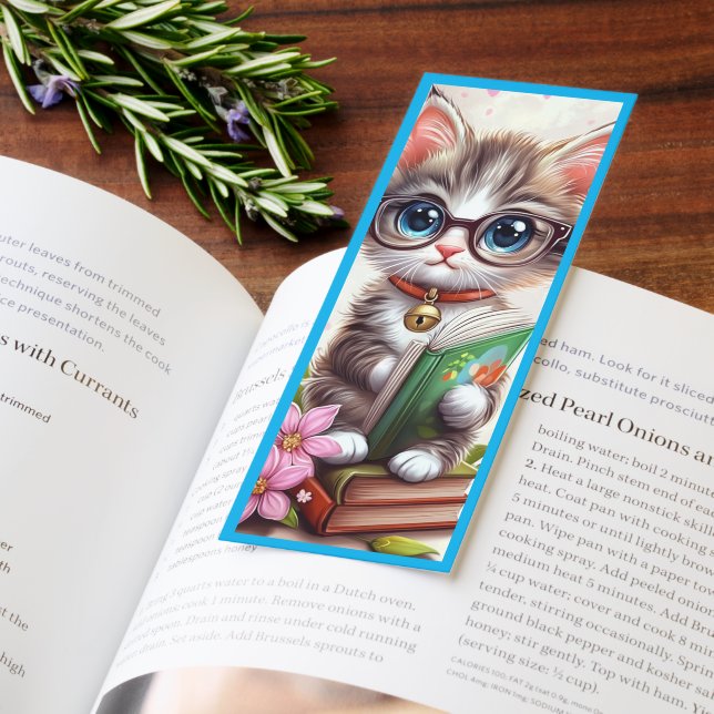 Cute Kitty Reading Bookmarks (Book)