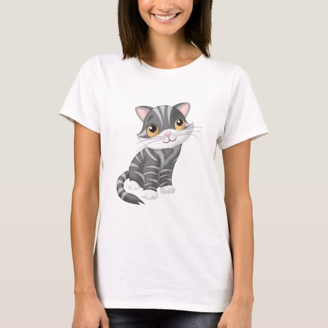 Cute Kitty T-Shirt (Front)