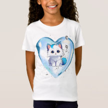 Cute kitty t-shirt.