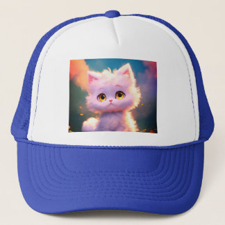 Cute Kitty Trucker Hat