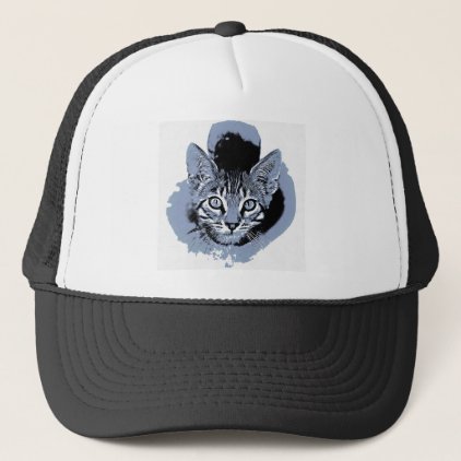 Cute Kitty Trucker Hat