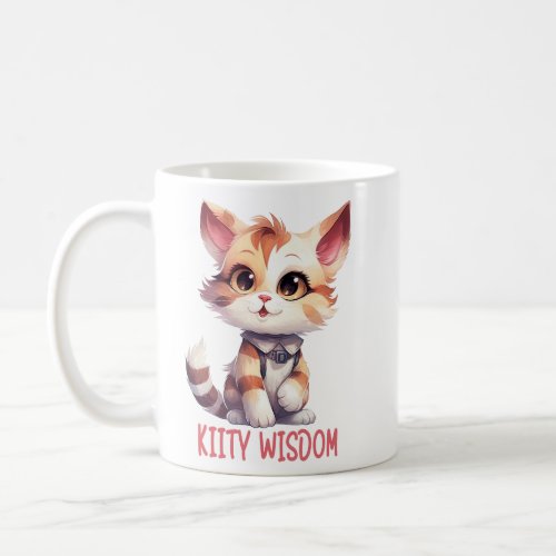 Cute Kitty Wisdom  Coffee Mug
