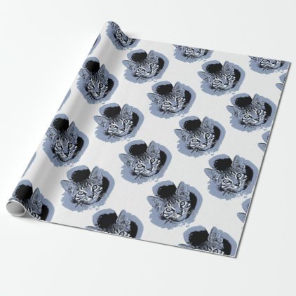 Cute Kitty Wrapping Paper