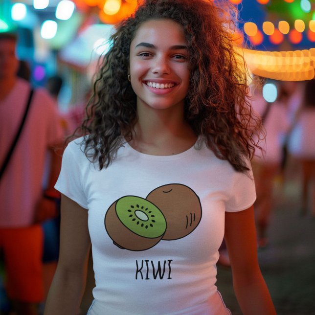 cute kiwi green summer aesthetic T-Shirt (Creator Uploaded)