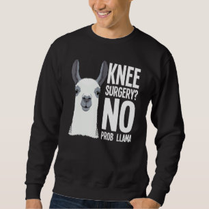 Cute Knee Surgery Recovery For Men Women Knee Reco Sweatshirt