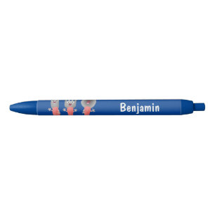 Cute knife fork and spoon cutlery cartoon pen