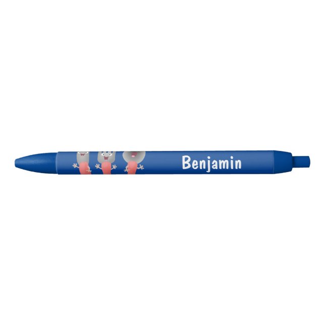 Cute knife fork and spoon cutlery cartoon pen (Front)