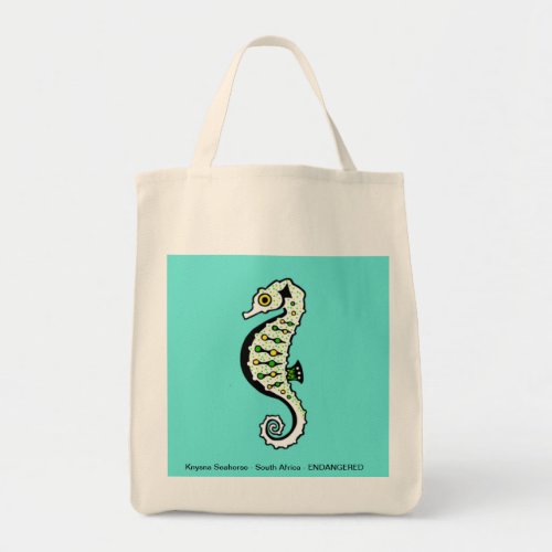 Cute Knysna SEAHORSE _ Wildlife _ Nature _  Tote Bag