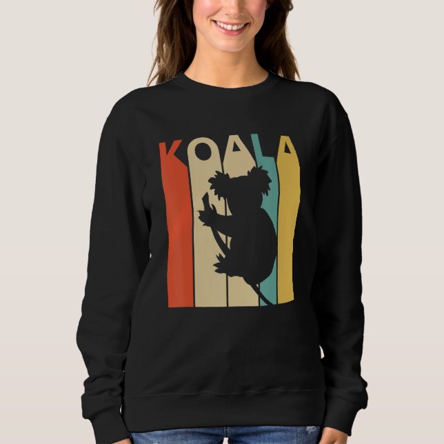 Cute Koala Animal Sweatshirt (Front)