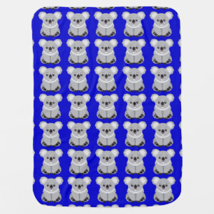 Cute Koala Baby Blanket