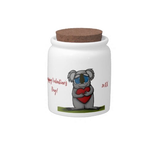 Cute Koala Bear Candy Jar