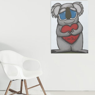 Cute Koala Bear Canvas Print