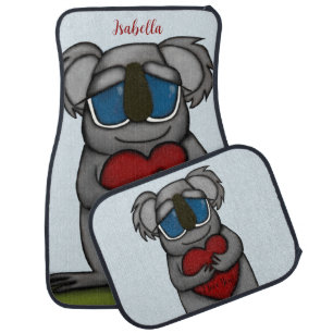 Cute Koala Bear Car Floor Mat