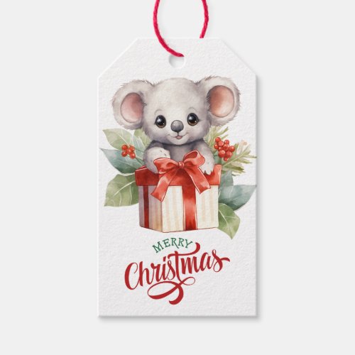 Cute Koala Bear Gift Package Gift Tags
