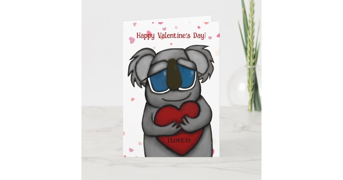 Cute Koala Bear Holiday Card | Zazzle