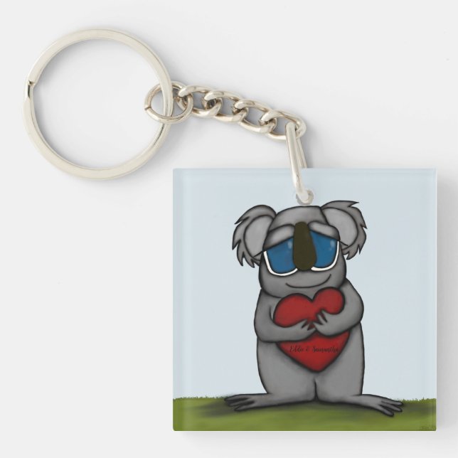 Cute Koala Bear Keychain (Front)