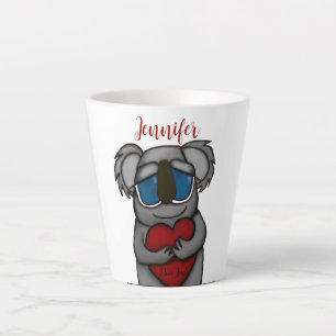 Cute Koala Bear Latte Mug