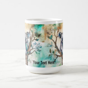 Cute Koala Bear Mug in Tree – Personalize