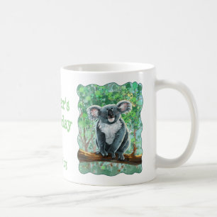 Cute Koala Bear Party Center Coffee Mug