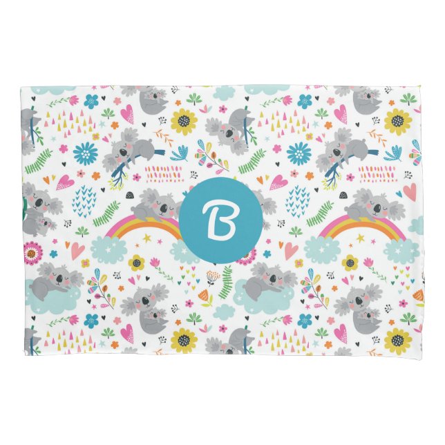Cute Koala Bear Pillowcase (Front)