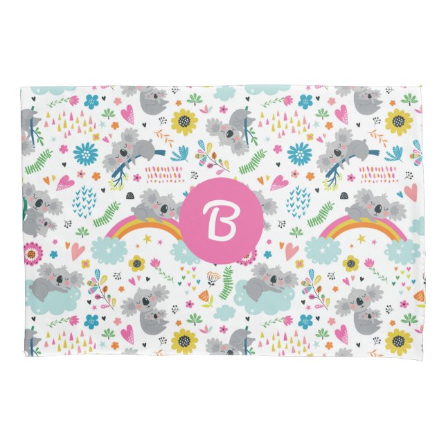 Cute Koala Bear Pillowcase (Front)