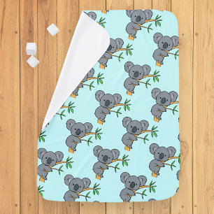 Cute Koala Bear Stroller Blanket