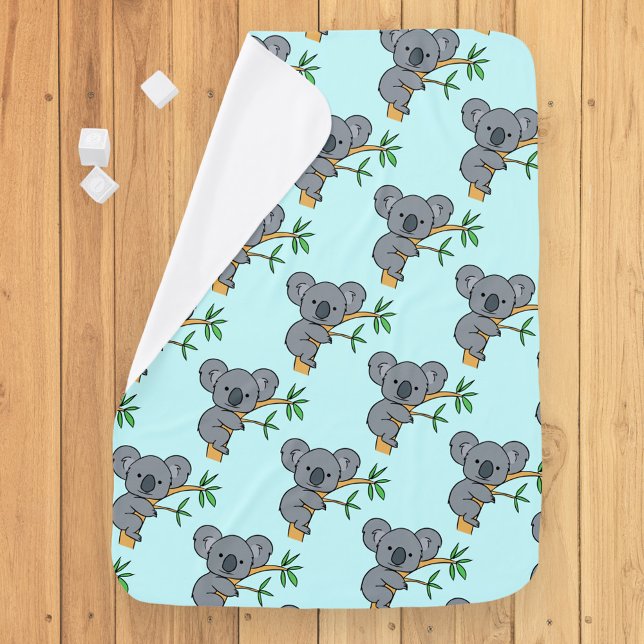 Cute Koala Bear Stroller Blanket (Creator Uploaded)