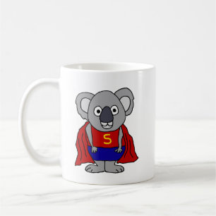 Cute Koala Bear Superhero Coffee Mug