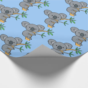 Cute Koala Bear Wrapping Paper