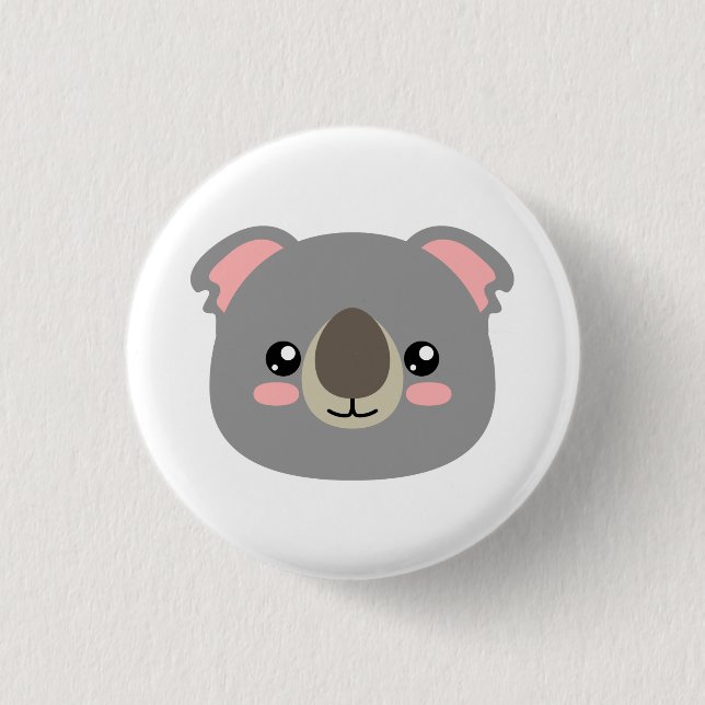 Cute Koala Button (Front)
