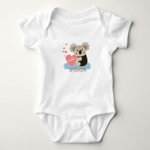 Cute Koala Cuddles ID386 Baby Bodysuit