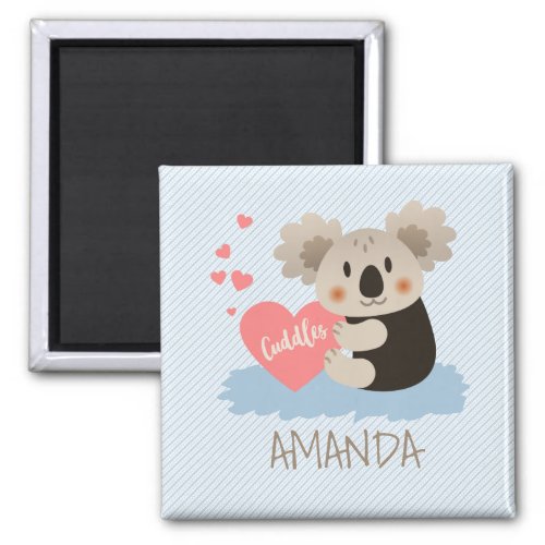 Cute Koala Cuddles ID386 Magnet