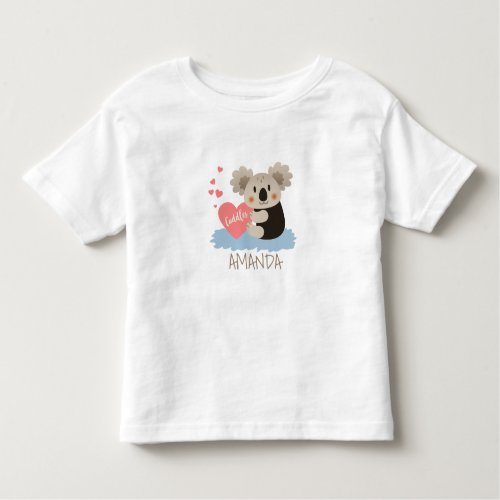 Cute Koala Cuddles ID386 Toddler T_shirt