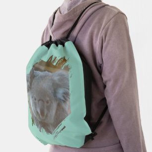 Cute Koala Drawstring Bag