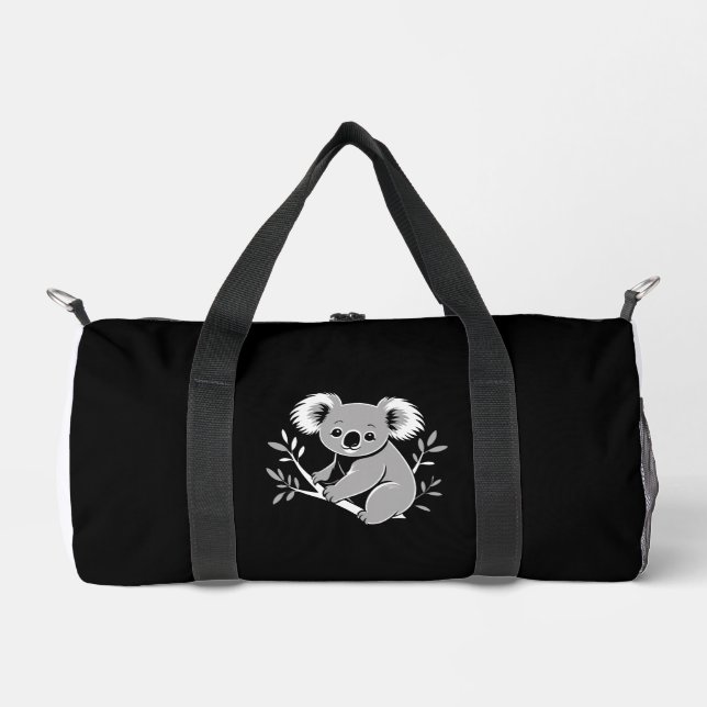 Cute Koala Duffle Bag (Front)