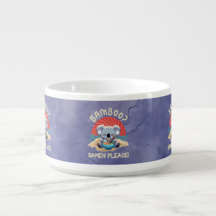Cute Koala eating Ramen Vintage Sunshine Bowl