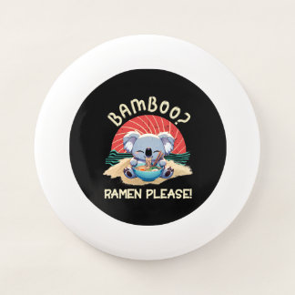 Cute Koala eating Ramen Vintage Sunshine Wham-O Frisbee