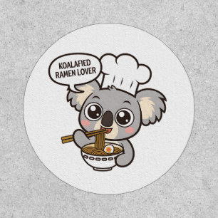Cute Koala enjoying Ramen Patch
