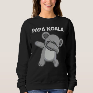 Cute Koala For Men Dad Australian Zoo Animal Sweatshirt